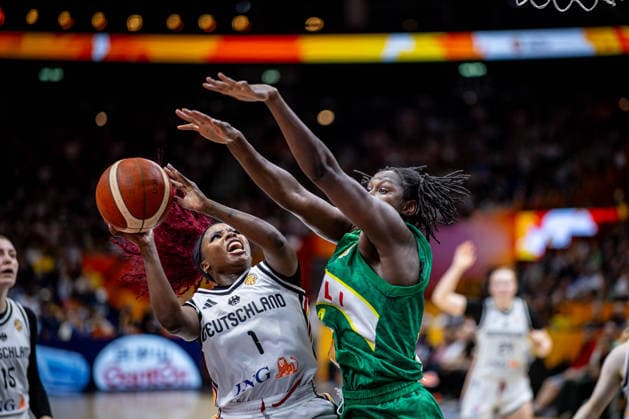 Basketball Berlin 07.09.2026 FIBA Women™s Basketball World Cup Germany 2026 Vorrunde Gruppe Deutschland (GER) - Mali (MLI) Alexis Peterson-Smalls (Deutschland, No.01) Peterson