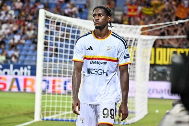 IPA88247869 - Joel Monteiro of US Lecce during the Cagliari Calcio vs. US Lecce Italian Serie A soccer match in Cagliari, Italy, on September 7, 2026  Copyright: xLuigixCanu IPAxSportx xx IPA88247869