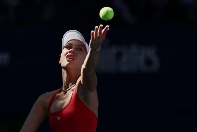 Anastasia Potapova (AUT), Damen Einzel, Ladies Singles, US Open Championships, Billie Jean King National Tennis Center, Flushing Meadows, New York, USA .Tennis - US Open 2026 - Grand Slam - Billie Jean King Tennis Center - New York - New York - USA - 7 September 2026. Copyright: xJuergenxHasenkopfx