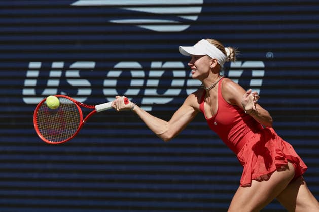 Mirra Andreeva, US Open Championships, Billie Jean King National Tennis Center, Flushing Meadows, New York, USA ., Anastasia Potapova (AUT), Damen Einzel, Ladies Singles, Tennis - US Open 2026 - Grand Slam - Billie Jean King Tennis Center - New York - New York - USA - 7 September 2026. Copyright: xJuergenxHasenkopfx
