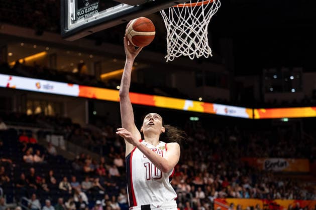 Breanna Stewart (USA, 10) beim Korbleger, GER, USA vs. Tschechien, Basketball, FIBA Women s World Cup 2026, Gruppenphase, Spieltag 3, 07.09.2026 GER, USA vs. Tschechien, Basketball, FIBA Women s World Cup 2026, Gruppenphase, Spieltag 3, 07.09.2026 Berlin Copyright: xEibner-Pressefoto MaxxVincenx EP_MVN