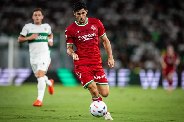 September 7, 2026, Elche, Spain, Spain: Goncalo GUEDES of Real Sociedad during the LaLiga match between Elche CF and Real Sociedad at Estadio Manuel Martinez Valero on September 07, 2026 in Elche, Spain. Omar Arnau Elche Spain - ZUMAm308 20260907_zsp_m308_001 Copyright: xMatthieuxMirvillex