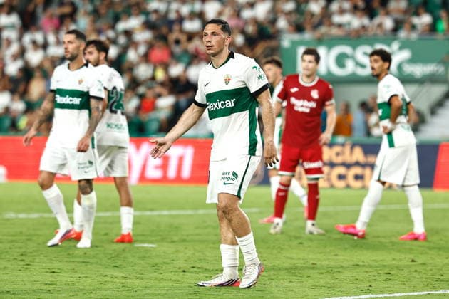 Lucas Capeda (Elche), SEPTEMBER 7, 2026 - Football Soccer : Spanish LaLiga EA Sports match between Elche CF - Real Sociedad at the Estadio Martinez Valero in Elche, Spain. Noxthirdxpartyxsales  aflo_346016971 MutsuxKawamorix
