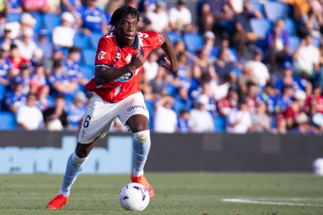Getafe v Celta de Vigo - La Liga EA Sports Moriba Ilaix of Celta de Vigo sees the field during La Liga EA Sports match between Getafe and Celta de Vigo at Estadio Coliseum on September 07, 2026 in Getafe, Madrid, Spain. Getafe Estadio Coliseum Madrid Spain Copyright: xAlejandroxMatiasxAcostax