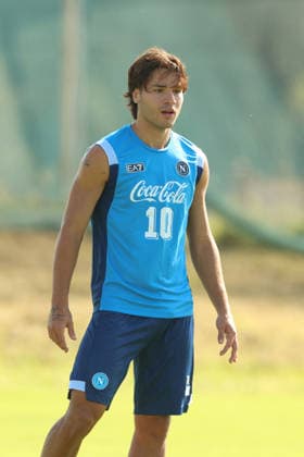 SSC Napoli Training Session Antonio Vergara of Napoli during a training session ahead of the UEFA Champions League 2026 27 at the Napoli training center in Castel Volturno, Italy, on September 8, 2026. Castel Volturno Napoli Italy  Copyright: xCiroxDexLucax originalFilename:deluca-sscnapol260908_npiXD.jpg