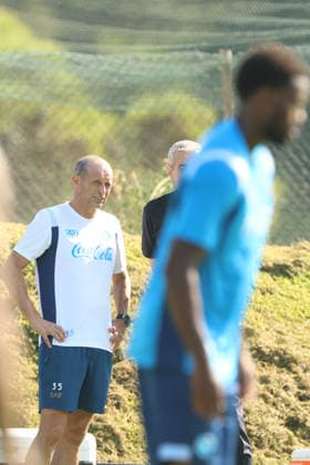 SSC Napoli Training Session Massimiliano Allegri, coach of Napoli, during a training session ahead of the UEFA Champions League 2026 27 at the Napoli training center in Castel Volturno, Italy, on September 8, 2026. Castel Volturno Napoli Italy  Copyright: xCiroxDexLucax originalFilename:deluca-sscnapol260908_npTZC.jpg