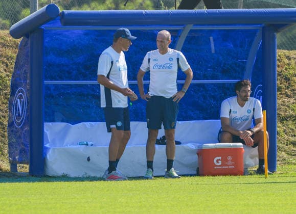 SSC Napoli training session at Castelvolturno Massimiliano Allegri Head Coach of SSC Napoli During the football match played on September 5, 2026, at the San Siro Stadium in Milan part of the 2026 27 Italian Serie A championship between Inter Milan and SSC Napoli. Castelvolturno Centro Sportivo SSC Napoli Campania ITALIA Copyright: xSalvatorexDexRosaxSalvatorexDexRosax DSC02773