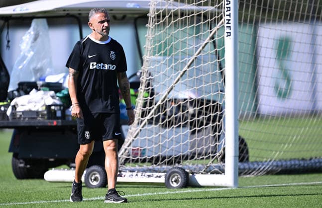 Ahead of Sporting CP - Galatasaray UEFA Champions League opener LISBON, PORTUGAL - SEPTEMBER 08: Sporting CP head coach Rui Borges is seen during a training session at the Cristiano Ronaldo Academy in Lisbon, Portugal on September 08, 2026, ahead of their UEFA Champions League opening match against Galatasaray. Burak Akbulut Anadolu Lisbon Portugal. Editorial use only. Please get in touch for any other usage.  Copyright: x2026xAnadoluxBurakxAkbulutx