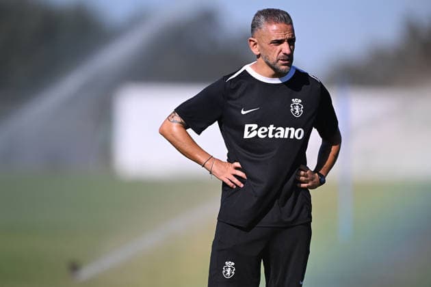 Ahead of Sporting CP - Galatasaray UEFA Champions League opener LISBON, PORTUGAL - SEPTEMBER 08: Sporting CP head coach Rui Borges is seen during a training session at the Cristiano Ronaldo Academy in Lisbon, Portugal on September 08, 2026, ahead of their UEFA Champions League opening match against Galatasaray. Burak Akbulut Anadolu Lisbon Portugal. Editorial use only. Please get in touch for any other usage.  Copyright: x2026xAnadoluxBurakxAkbulutx