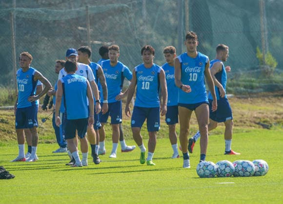 September 8, 2026, Castelvolturno, Campania, ITALIA: Antonio Vergara of SSC Napoli Durante lÃ¢â‚¬â ¢allenamento pre partita Champions League tra Napoli ed Arsenal a Castelvolturno del 08 09 2026 Castelvolturno ITALIA - ZUMAs236 20260908_aap_s236_002 Copyright: xFabioxSassox