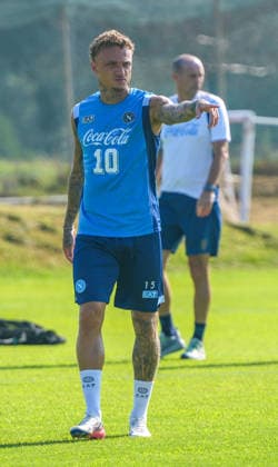 September 8, 2026, Castelvolturno, Campania, ITALIA: Noa Lang of SSC Napoli Durante lÃ¢â‚¬â ¢allenamento pre partita Champions League tra Napoli ed Arsenal a Castelvolturno del 08 09 2026 Castelvolturno ITALIA - ZUMAs236 20260908_aap_s236_007 Copyright: xFabioxSassox