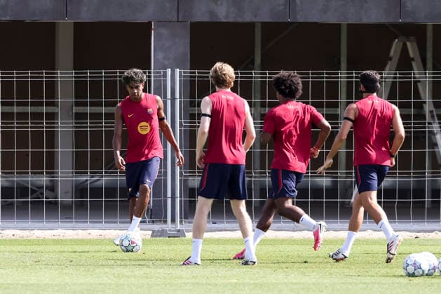 September 8, 2026, Sant Joan Despi, Barcelona, Spain: Lamine Yamal during the training day of FC Barcelona, Barca ahead UEFA Champions League 2026 27, football match against Feyenoord at Ciutat Esportiva Joan Gamper on September 08, 2026 in Sant Joan Despi, Barcelona, Spain. FC Barcelona Training And press conference, PK, Pressekonferenz - UEFA Champions League 2026 27 - ZUMAa181 20260908_zaa_a181_020 Copyright: xJavierxBorregox
