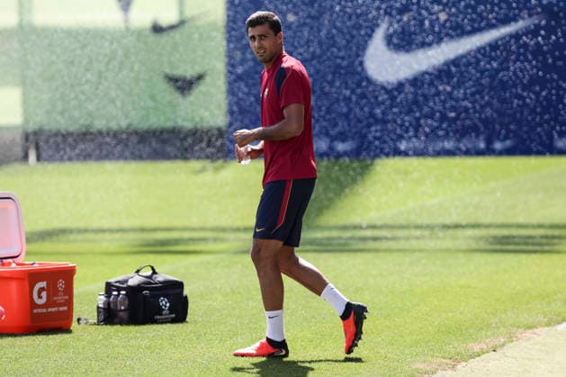 September 8, 2026, Sant Joan Despi, Barcelona, Spain: Rodri during the training day of FC Barcelona, Barca ahead UEFA Champions League 2026 27, football match against Feyenoord at Ciutat Esportiva Joan Gamper on September 08, 2026 in Sant Joan Despi, Barcelona, Spain. FC Barcelona Training And press conference, PK, Pressekonferenz - UEFA Champions League 2026 27 - ZUMAa181 20260908_zaa_a181_022 Copyright: xJavierxBorregox