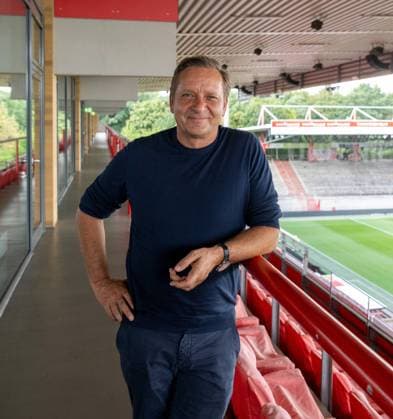 Fußball, Herren, Saison 2026 2027, 1. Bundesliga, 1. FC Union Berlin, Training auf Trainingsplatz II, Profifußball-Geschäftsführer Horst Heldt (1. FC Union Berlin), 08.09.2026, *** Soccer, Men s, 2026–2027 Season, Bundesliga 1, 1. FC Union Berlin, Training on Training Field II, Horst Heldt, Managing Director of Professional Soccer at 1. FC Union Berlin, September 8, 2026, Copyright: xMatthiasxKochx