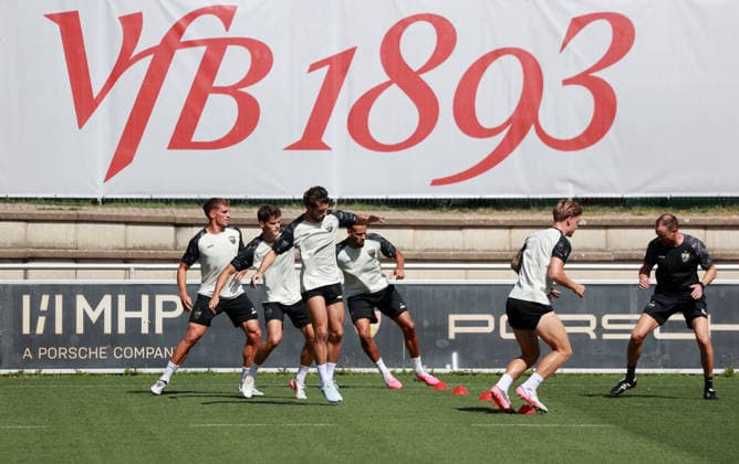 08.09.26 VfB Stuttgart Training Deutschland, Stuttgart, 08.09.2026, Fussball, Bundesliga, Saison 2026 2027, VfB Stuttgart Training: . *** 08 09 26 VfB Stuttgart Practice Germany, Stuttgart, 08 09 2026, Soccer, Bundesliga, 2026–2027 Season, VfB Stuttgart Practice
