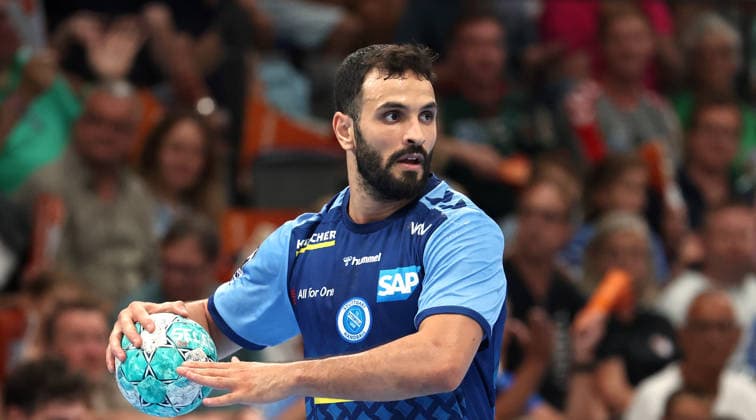 2026.09.06, Deutschland, Stuttgart, Handball TVB Stuttgart vs. Füchse Berlin, Mohamed Amine Darmoul (TVB)