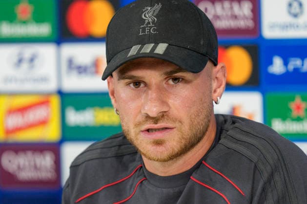 Liverpool press conference, PK, Pressekonferenz Alexis Mac Allister of Liverpool FC speaks with the press during the Press Conference at Anfield Stadium ahead of the UEFA Champions League Round 1 match v Atletico Madrid, Anfield, Liverpool, England on 8 September 2026 Credit: Steve Flynn Every Second Media Editorial use only. All images are copyright Every Second Media Limited. No images may be reproduced without prior permission. Copyright: xIMAGO EveryxSecondxMediax ESM-2146-0014 StevexFlynnx xEveryxSecondxMediax