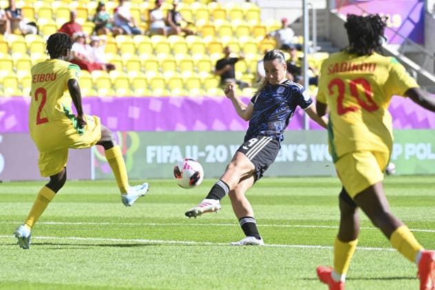 IPA88273458 - Mistourath Seibou (BEN) and Mercedes Diz (ARG) during the FIFA U-20 Women s World Cup match between Benin and Argentina in Katowice, Poland, on September 8, 2026  Copyright: xMichalxDubiel IPAxSportx xx IPA88273458