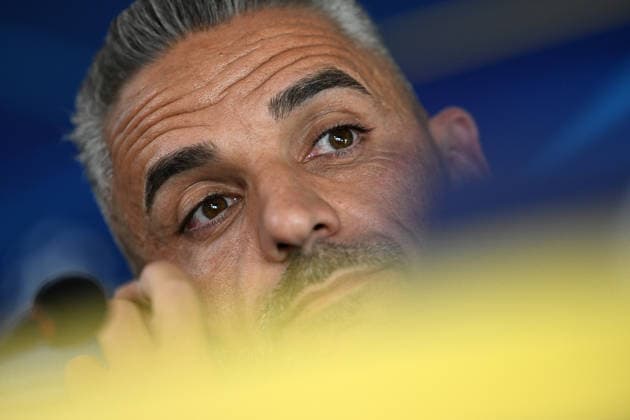 Ahead of Sporting CP - Galatasaray UEFA Champions League LISBON, PORTUGAL - SEPTEMBER 8: Sporting head coach Rui Borges and player Rui Silva answer questions during a press conference, PK, Pressekonferenz at Jose Alvalade Stadium ahead of the UEFA Champions League opening-week match between Sporting and Galatasaray in Lisbon, Portugal, on September 8, 2026. Burak Akbulut Anadolu Lizbon Portugal. Editorial use only. Please get in touch for any other usage.  Copyright: x2026xAnadoluxBurakxAkbulutx