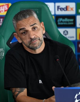 Ahead of Sporting CP - Galatasaray UEFA Champions League LISBON, PORTUGAL - SEPTEMBER 8: Sporting head coach Rui Borges (not seen) and player Rui Silva answer questions during a press conference, PK, Pressekonferenz at Jose Alvalade Stadium ahead of the UEFA Champions League opening-week match between Sporting and Galatasaray in Lisbon, Portugal, on September 8, 2026. Burak Akbulut Anadolu Lizbon Portugal. Editorial use only. Please get in touch for any other usage.  Copyright: x2026xAnadoluxBurakxAkbulutx