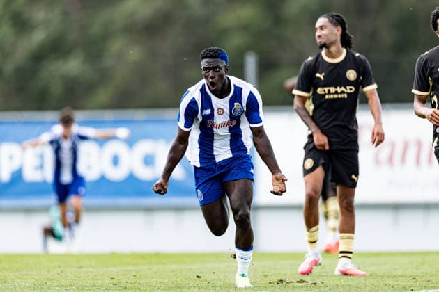 September 8, 2026, Porto, Porto, Portugal: Porto, Portugal - SEPTEMBER 08: Theron Jamaica of fc porto celebrates goal during the UEFA Youth League 2026 27 League match between Fc Porto and Manchester City at Centro de Treinos e FormaoÂßao Desportiva Jorge Costa on September 08, 2026 in Porto, Portugal. Porto Portugal - ZUMAe141 20260908_zsp_e141_005 Copyright: xLuisxEirasx
