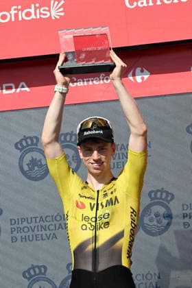 08-09-2026 Vuelta A Espana; Tappa 16 Cortegana - La Rabida; 2026, Visma - Lease A Bike; Brennan, James Matthew; La Rabida; 