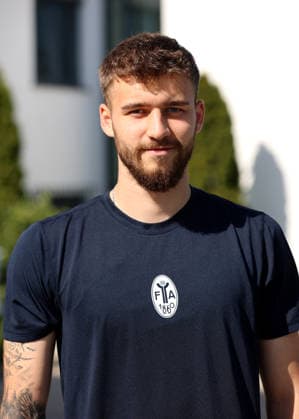 Fussball, Herren, Regionalliga Bayern, Saison 2026 2027, TSV 1860 München, Training Grünwalder Strasse 114, Trainingsgelände Eric Uhlmann (TSV 1860 München) Kopf, Oberkörper, Portrait