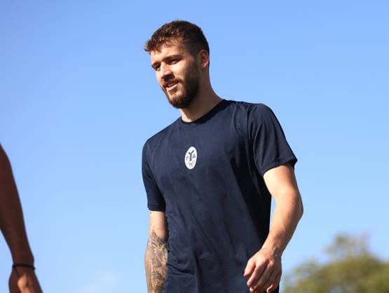Fussball, Herren, Regionalliga Bayern, Saison 2026 2027, TSV 1860 München, Training Grünwalder Strasse 114, Trainingsgelände Eric Uhlmann (TSV 1860 München) Kopf, Oberkörper