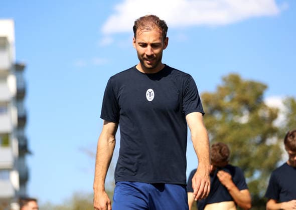 Fussball, Herren, Regionalliga Bayern, Saison 2026 2027, TSV 1860 München, Training Grünwalder Strasse 114, Trainingsgelände Michael Eberwein (TSV 1860 München) Kopf, Oberkörper