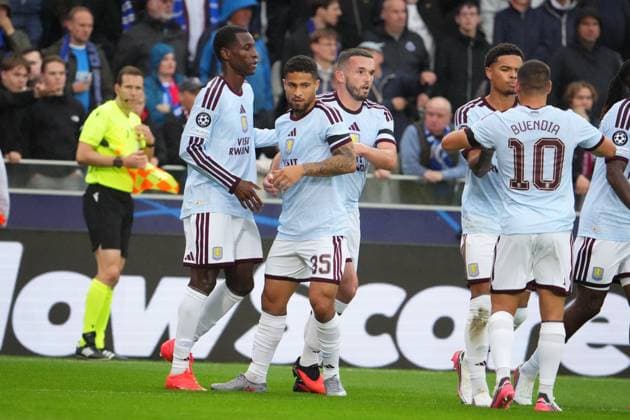 John McGinn of Aston Villa puts his side 1-0 ahead Club Brugge v Aston Villa, UEFA Champions League, League Stage, Football, Jan Breydel Stadium, Brugge, Belgium - 08 Sep 2026Brugge Jan Breydel Stadium Belgium  Copyright: xDavexWInter Shutterstockx 17139355af