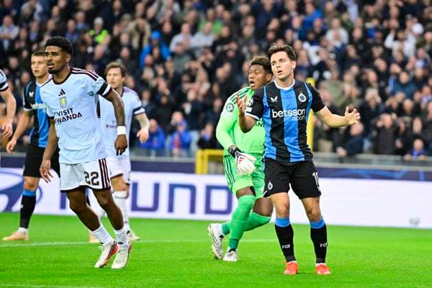 Club Brugge v Aston Villa - UEFA Champions League BRUGGE, BELGIUM - SEPTEMBER 08 : Vetlesen Hugo midfielder of Club Brugge during the UEFA Champions League 2026 27 League Phase MD1 match between Club Brugge and Aston Villa on September 8, 2026 in Brugge, Belgium, 08 09 2026 Brugge Belgium  Copyright: xJanxDexMeuleneirx
