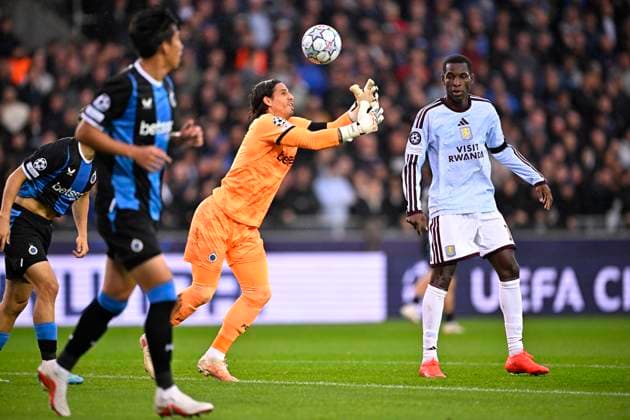 Club Brugge v Aston Villa - UEFA Champions League BRUGGE, BELGIUM - SEPTEMBER 08 : Sommer Yann goalkeeper of Club Brugge during the UEFA Champions League 2026 27 League Phase MD1 match between Club Brugge and Aston Villa on September 8, 2026 in Brugge, Belgium, 08 09 2026 Brugge Belgium  Copyright: xTomasxSiskx