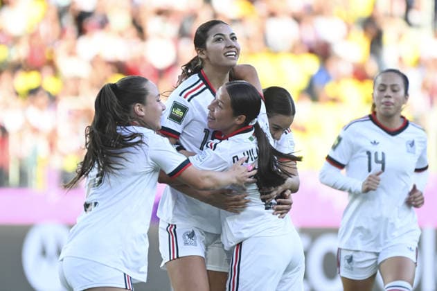 IPA88279030 - Noemi Villalobos (MEX) celebrating after scoring a goal during the FIFA U-20 Women s World Cup match between Poland and Mexico in Katowice, Poland, on September 8, 2026  Copyright: xMichalxDubiel IPAxSportx xx IPA88279030