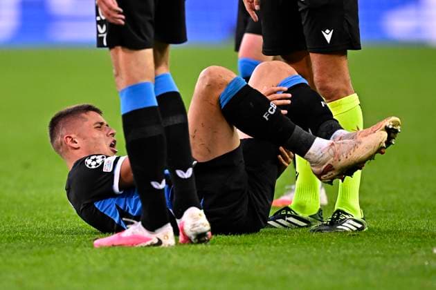 Club Brugge v Aston Villa - UEFA Champions League BRUGGE, BELGIUM - SEPTEMBER 08 : Tresoldi Nicolo forward of Club Brugge during the UEFA Champions League 2026 27 League Phase MD1 match between Club Brugge and Aston Villa on September 8, 2026 in Brugge, Belgium, 08 09 2026 Brugge Belgium  Copyright: xTomasxSiskx