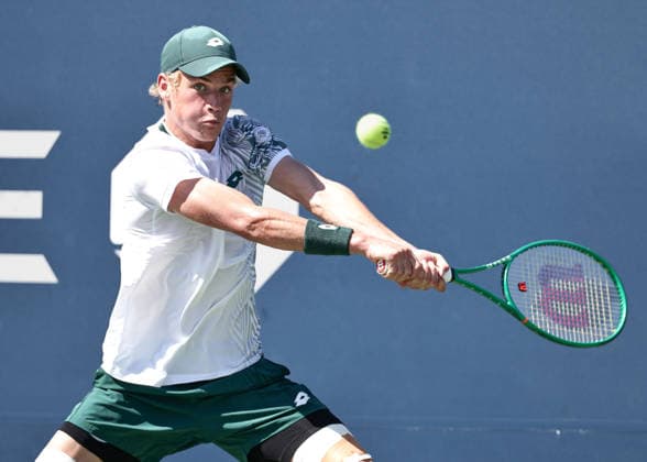 Oliver Majdandzic (GER), Jungen Einzel, Boys Singles Tennis - US Open 2026 - Grand Slam - Billie Jean King Tennis Center - New York - New York - USA - 8 September 2026. Copyright: xJuergenxHasenkopfx