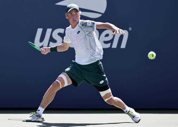 Oliver Majdandzic (GER), Jungen Einzel, Boys Singles Tennis - US Open 2026 - Grand Slam - Billie Jean King Tennis Center - New York - New York - USA - 8 September 2026. Copyright: xJuergenxHasenkopfx