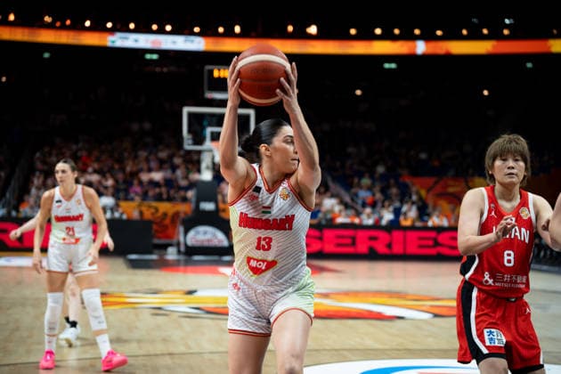 Hungary V Japan: Qualification To Quarter-Finals - FIBA Women s Basketball World Cup Germany 2026 Agnes Torok plays during the FIBA Women s Basketball World Cup 2026 qualification match between Hungary and Japan in Berlin, Germany, on September 8, 2026. Berlin Germany  Copyright: xMarcinxGolbax originalFilename:golba-hungaryv260908_npE25.jpg