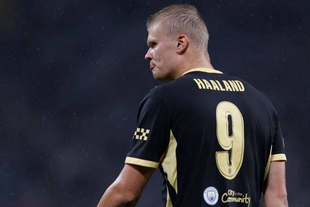 Erling Haaland of Manchester City. Porto v Manchester City, UEFA Champions League, League Stage, Football, Estadio do Dragao, Porto, Portugal - 08 Sep 2026Porto Estadio do Dragao Portugal  Copyright: xMiguelxLemos Shutterstockx 17140155aj