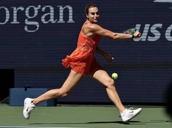 Aryna Sabalenka, Damen Einzel, Ladies Singles, US Open Championships, Billie Jean King National Tennis Center, Flushing Meadows, New York, USA . Copyright: xJuergenxHasenkopfx