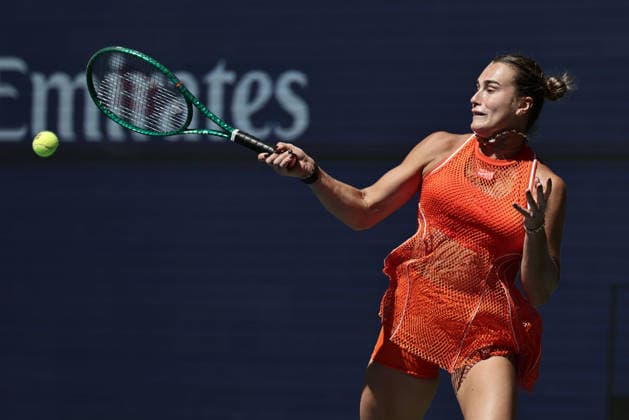 Aryna Sabalenka, Damen Einzel, Ladies Singles, US Open Championships, Billie Jean King National Tennis Center, Flushing Meadows, New York, USA . Copyright: xJuergenxHasenkopfx