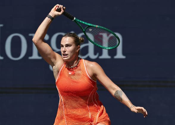 Aryna Sabalenka, Damen Einzel, Ladies Singles, US Open Championships, Billie Jean King National Tennis Center, Flushing Meadows, New York, USA . Copyright: xJuergenxHasenkopfx