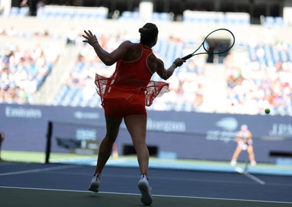 September 8, 2026, New York City, New York, USA: ARYNA SABALENKA during the match against L. Noskova of Czech Republic in the womenÃ¢â‚¬â ¢s quarterfinals of Grand Slam tournament US Open. New York, USA. Sabalenka won 7:6 (7-1), 3:6, 7:6 New York City USA - ZUMAc278 20260908_zsp_c278_020 Copyright: xMarcinxCholewinskix