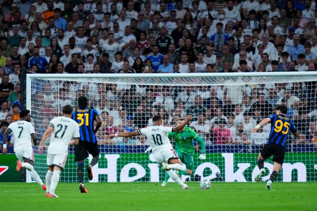 ESP: Real Madrid - Inter Milan. UEFA Champions League. Matchday 1 Kylian Mbappe of Real Madrid CF during the UEFA Champions League match, matchday 1, between Real Madrid and FC Inter de Milan played at Santiago Bernabeu Stadium on 8 Sep, 2026 in Madrid, Spain. kpng Copyright: xCesarxCebollax xPRESSINPHOTOx PS_2627_UCL_RMA_INT_025