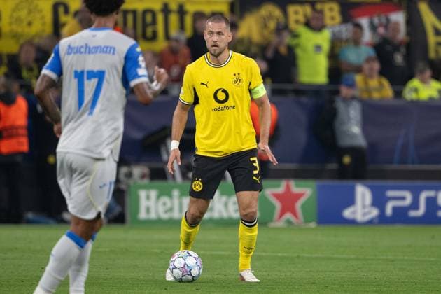 Waldemar Anton 3 (Borussia Dortmund), Borussia Dortmund vs. FC Villarreal, Fussball, Champions League, Gruppenphase, Matchday 1, 08.09.2026 Dortmund Nordrhein-Westfalen Deutschland