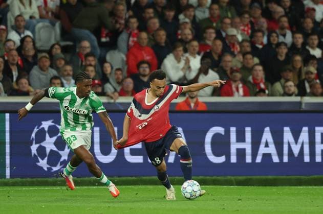 FOOT - LOSC - BETIS SEVILLE PHOTOPQR VOIX DU NORD Pascal Bonniere ; 08 09 2026 ; direct Villeneuve-d ascq, le 8 septembre 2026 losc Betis ligue des champions. Pascal Bonniere France  Copyright: xPHOTOPQR VOIXxDUxNORD MAXPPPxPascalxBonnierex 20260908VDN8421 20260908VDN8421