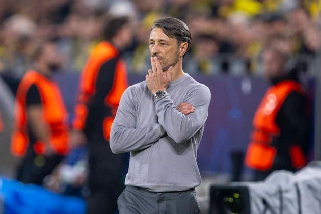 08.09.2026: Champions League: Borussia Dortmund - FC Villareal m Signal-Iduna-Park. Trainer Nico Kovac (Borussia Dortmund) grübelt. WICHTIGER HINWEIS: Gemäß den Vorgaben der DFL und der UEFA ist es untersagt, in dem Stadion und oder vom Spiel angefertigte Fotoaufnahmen in Form von Sequenzbildern und oder videoähnlichen Fotostrecken zu verwerten bzw. verwerten zu lassen. Copyright: xDavidxInderliedx