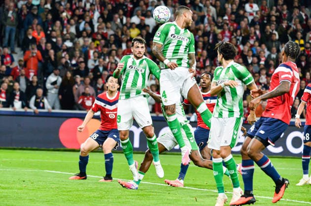 FOOTBALL : Lille OSC vs Real Betis Balompie - Ligue des Champions - Phase de Ligue - JournÃ e 1 - 08 09 2026 Troy Parrott (Real Betis BalompiÃ ) Villeneuve d AsqcFrance  Copyright: xBaptistexAutissierx