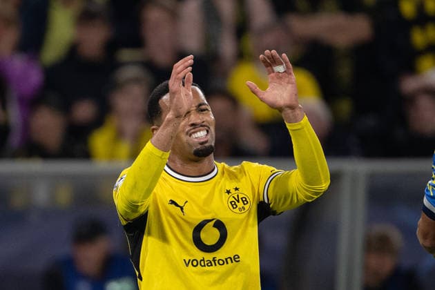 Ethan Nwaneri 18 (Borussia Dortmund), Borussia Dortmund vs. FC Villarreal, Fussball, Champions League, Gruppenphase, Matchday 1, 08.09.2026 Dortmund Nordrhein-Westfalen Deutschland