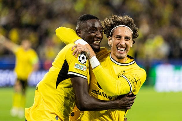 UEFA Champions League: Borussia Dortmund - Villarreal CF; 08.09.2026 Borussia Dortmund bejubelt das Tor, 2:1 durch Serhou Guirassy (Borussia Dortmund, 9) UEFA Champions League Auftakt: Borussia Dortmund - Villarreal CF; BVB Stadion Dortmund, Dortmund; 08.09.2026 Copyright: xBEAUTIFULxSPORTS Buriakovx