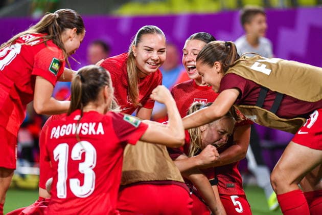 2026.09.08 Katowice Pilka nozna Mistrzostwa Swiata w Pilce Noznej Kobiet FIFA U-20 Polska 2026 Sezon 2026 Polska - Meksyk N z Krystyna Flis, radosc, radosc po golu, radosc po bramce Foto Marcin Bulanda PressFocus 2026.09.08 Katowice Football FIFA U-20 Womens World Cup Poland Season 2026 Polska - Meksyk Krystyna Flis, radosc, radosc po golu, radosc po bramce Credit: Marcin Bulanda PressFocus NEWSPIX.PL --- newspix.pl 
